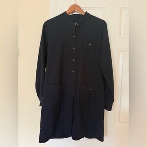 Steven Alan Midnight Black Button-Up Dress